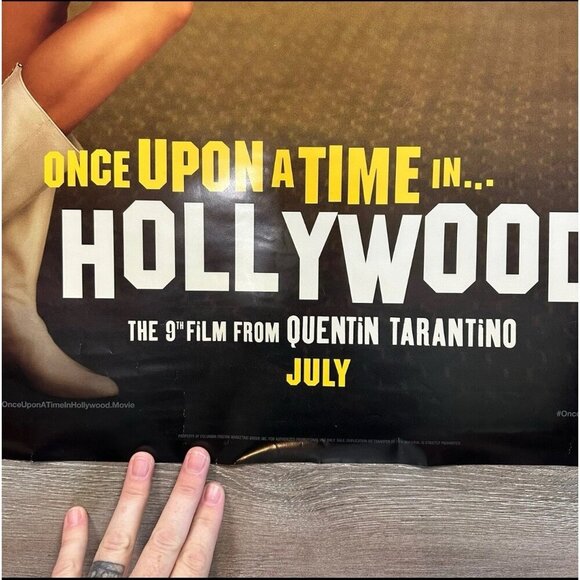 Once Upon a Time in Hollywood 2019 Double Sided Original Movie Poster 27" x 40" - Picture 6 of 8